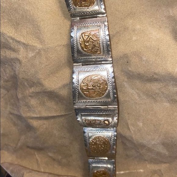 Sterling bracelet 925 EW Mexico - Picture 5 of 7